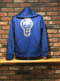BBNYC Aluminum Collection Royal Blue & Silver Hoodie