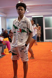 Caribbean Collection by BBNYC Swim Trunks & Shirt Set