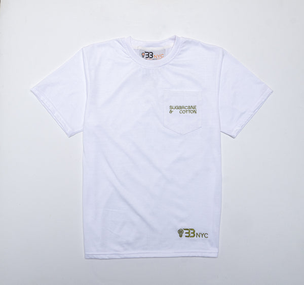 Sugarcane & Cotton White - T -Shirt