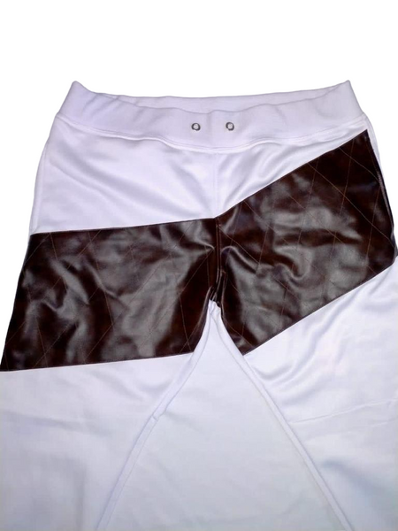 BBNYC Athleisure Warm Up (Leather & Cotton Sweat Suit) – BeBrillantNYC